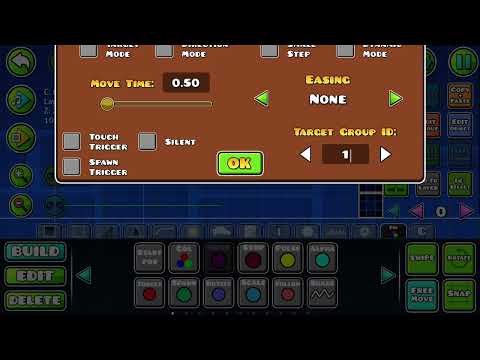 How To Use The Move Trigger In Geometry Dash Youtube