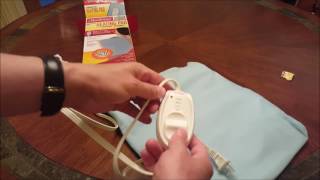 Sunbeam Standard Heating Pad Unboxing \u0026 Review