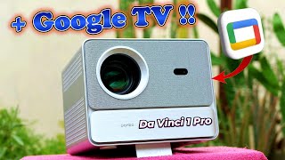 Proyector Da Vinci 1 PRO, Diseño Premium y Certificado Full GOOGLE TV!