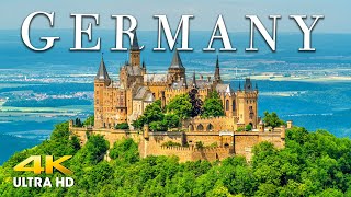 FLYING OVER GERMANY 4K UHD - Amazing Beautiful Nature Scenery with Relaxing Music for Stress Relief