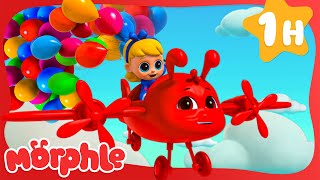 Morphle the Plane Saves the Balloons! | MORPHLE | Moonbug Kids - Art for Kids 🖌️