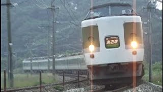 JR 信越本線　189系特急あさま　EF62　14系客車団臨　山線を行く　御代田のカーブを行く　DV117