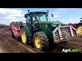 o gorman brothers planting rooster potatoes on the carlow laois border