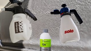 APC Rinse Pre-Wash with Koch Chemie GS & Luxurious Foam & Pump Sprayers #cardetailing #asmr