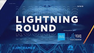 Lightning Round: I always say 'yes' to speculative stocks trying to cure cancer, says Jim Cramer