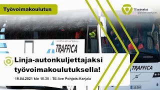 Linja-autonkuljettajaksi työvoimakoulutuksella!