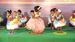 Nursery Kids performing for I am Very Good Girl Song