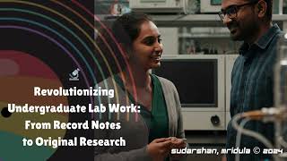 Revolutionizing Undergraduate Lab Work: Record Notes to Original Research #NoMoreCopiedRecordBooks