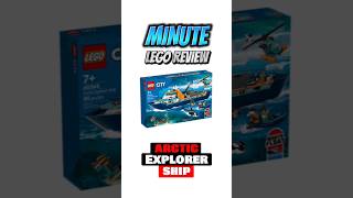 LEGO Minute Review: Arctic Explorer Ship #60368 #rlfm #lego