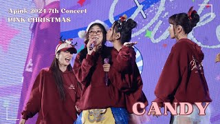 [4K] 241222 Apink 7th Concert Pink Christmas｜CANDY 캔디｜#남주 직캠