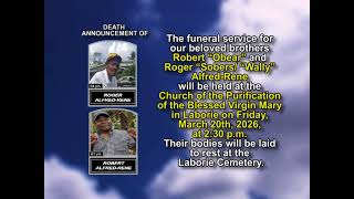 Robert Alfred-Rene & Roger Alfred-Rene ~ Short Obituary