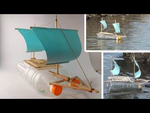 Plastic Bottle Boat Craft