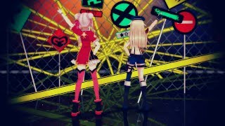 【MMD】田中ヒメと鈴木ヒナで劣等上等【4K 60fps】