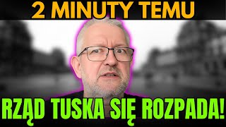 RAFAŁ ZIEMKIEWICZ: PARALIŻ RZĄDU TUSKA - URZĘDNICY SIĘ BOJĄ!