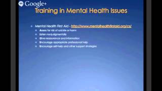 Mental Health 101 Webinar