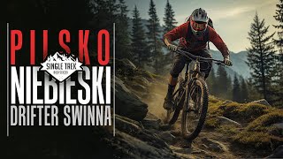 Pilsko - Niebieski graniczny i Trasa Drifter // Korbielów i Świnna, Beskid Żywiecki // Enduro, MTB