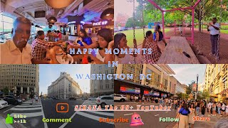 Happy Moments in Washington DC, Snacks in Love Makoto A Japanese Restaurant \u0026 walk thro the streets