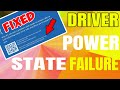 FIXED - Windows 10 Driver Power State Failure | Driver Power State Failure Dell Laptop