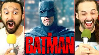 BEN AFFLECK OFFICIALLY BACK AS BATMAN For Flash Movie + NEW LOGO For The Batman 2021  - REACTION!