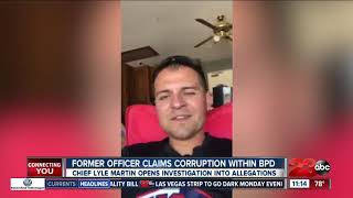 Former officer claims corruption within BPD