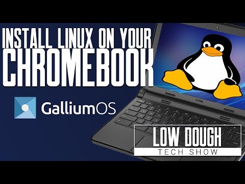 Install Gallium Linux on Chromebook