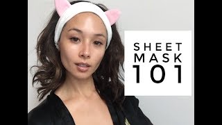 My 10 Tips For Using Sheet Masks | Sheet Masking 101 | Aja Dang