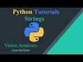 #3 Python Tutorial - Strings - Python for Beginners [2020] Full Course