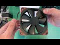 noctua nf 12 industrial ppc 120mm fan unboxing