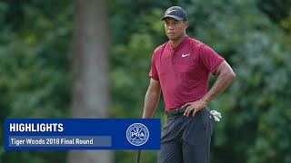 Every Shot from Tiger Woods' Best-Ever 4th Round in a Major | PGA Championship 2018