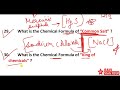 chemical formula science science gk in english rasayanik sutra vigyan important question