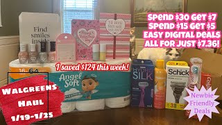 WALGREENS HAUL 1/19-1/25 | ALL FOR JUST $7.36! BEGINNER FRIENDLY COUPONING |