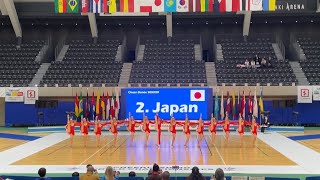 【Team Japan】Cheerdance Senior Champion 2023