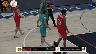 Hapoel Galil-Gilboa Highlights vs. Hapoel Eilat