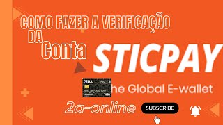 como fazer a verificação da sua conta Sticpay desde o endereço  até a identidade