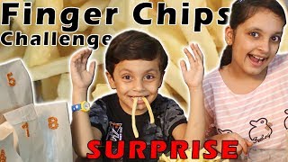FINGER CHIPS CHALLENGE | Fun Kids Bloopers | Aayu and Pihu Show