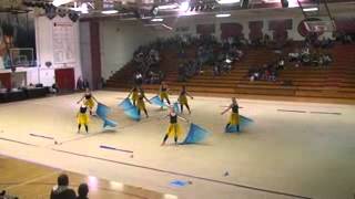 PVHS Guard at Championships 08