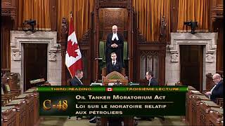 Bill C-48 - Oil Tanker Moratorium Act