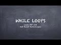 PHP How To: Iteration with While loops