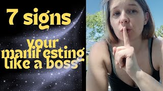 7 Unusual Signs Your Manifestation Is Coming