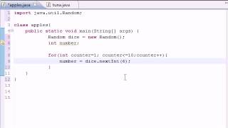 Part 26: Java Programming Tutorial - Random Number Generator
