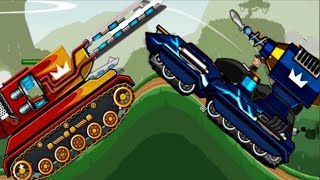 Hills Of Steel Update - MAMMOTH Tank vs TESLA Tank Battle Episode | Android Gameplay HD