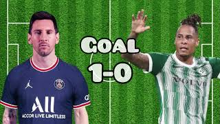 MESSI vs Chery Maccabi Haifa vs Paris Saint Germain all goals