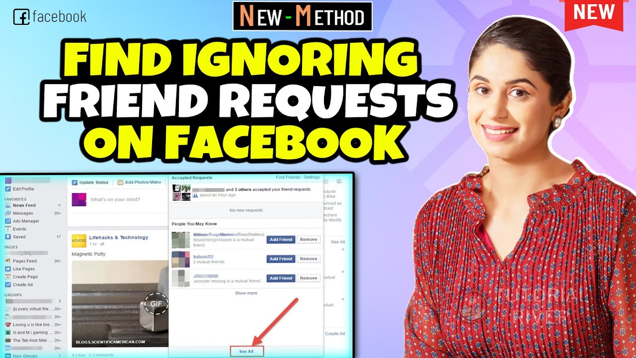 How To Check Who Is Not Accept My Friend Request 2024 | Who's Ignoring ...