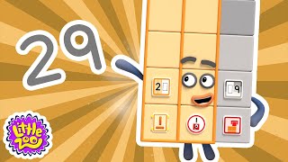 Let's Count Down From 29! | Counting for kids | 12345