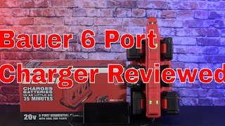 Bauer 6 Port Charger From Harbor Freight Reviewed