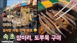 속초 양미리, 도루묵 구이 FT. 2만원에 맛있고 든든한 한끼. Sokcho grilled sailfin sandfish, Sand Eel, Korea