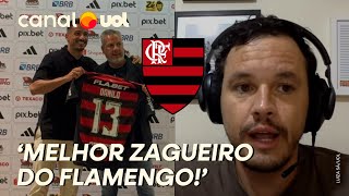 FLAMENGO: DANILO É IMPRESSIONANTE! NÃO PODE SAIR DO TIME', DIZ RODRIGO MATTOS