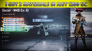 🤑 I GOT 2 MATERIALS IN JUST 1200 UC || mr Kishan yt ||😱 #Roadto10kSubs