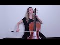 Dotzauer - Étude/Exercise no. 4 for Violoncello, on baroque cello