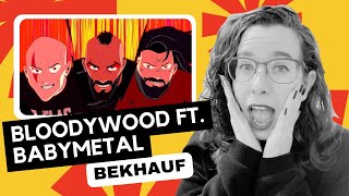 HOLY SH*T!! | Bloodywood ft.  BABYMETAL Bekhauf Reaction